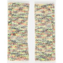 JUNKYARD Ribbstickade fingerlösa vantar Female One size Multi