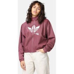 adidas Jacka - Split Trefoil Track Female 34 Röd