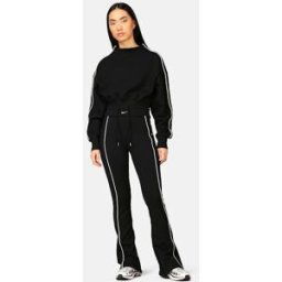 Nike Slit-Hem byxa Female S Svart