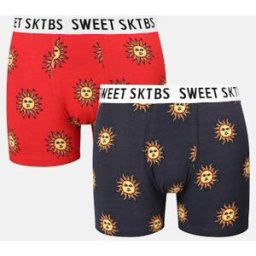 SWEET SKTBS Boxershorts - Sweet Times 2-PK Male S Multi