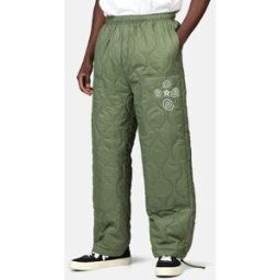 Obey Byxa - Baseline Quilted Male XS Grön