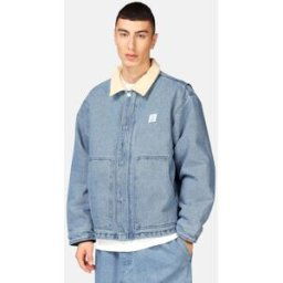 Obey Jeansjacka Relaxed fit Male M Blå
