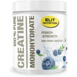 Elit Nutrition 100% Pure Creatine Monohydrate 300 G Blueberry