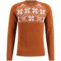 Ulvang Men's Rav Kiby Roundneck Arabian Spice/Grey Melange XL