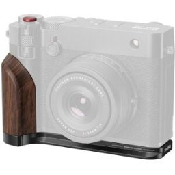 Smallrig 5266 L-formad monteringsplatta med trägrepp till FUJIFILM GFX100RF - svart