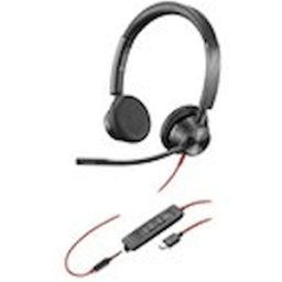 Poly Blackwire 3325 - Blackwire 3300 series - headset - pÃ¥ Ã¶rat