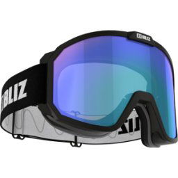 Bliz Rave Matt Black/Light Orange Blue Multi OneSize