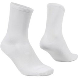 Grip Grab Lightweight Airflow Socks, White, XS