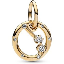 Pandora Moments Charm dangle Aries Zodiac horoskop smycke 762719C01