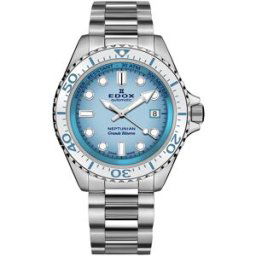 Edox Neptunian Grande Reserve Date Automatic 80801-3BBUM-BUCDN