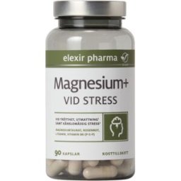 Elexir Pharma Magnesium+ Vid Stress 90 Caps