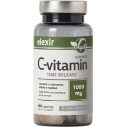 Elexir Pharma C-vitamin Komplex Time Release 60 Tabs