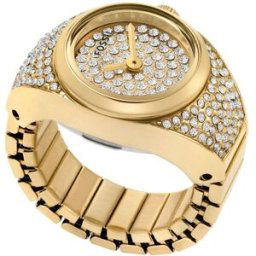 Fossil 2 hand Gold ringklocka ES5392