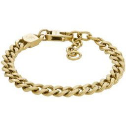 Fossil Harlow intaglio guldfärgat pansararmband JF04698710