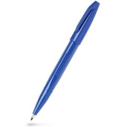 Fiberpenna PENTEL Sign Pen blÃ¥ 12st