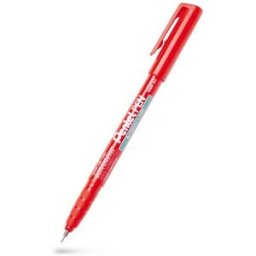MÃ¤rkpenna perm. PENTEL super fine rÃ¶d