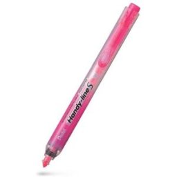 Ãverstrykningspenna PENTEL Clicker rosa 12st