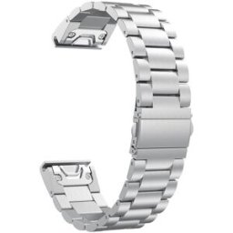 Tiera Garmin Fenix Classic stålarmband quick release 26 mm