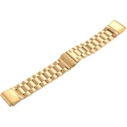 Tiera Garmin Fenix Classic stålarmband quick release guld 20 mm