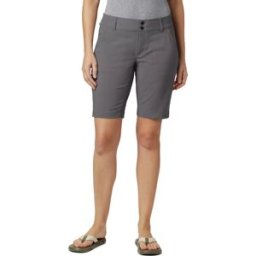 Columbia Women's Saturday Trail Long Short City Grey 4 10