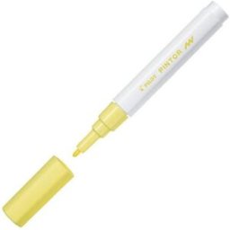 MÃ¤rkpenna PILOT Pintor F pastel gul 6st