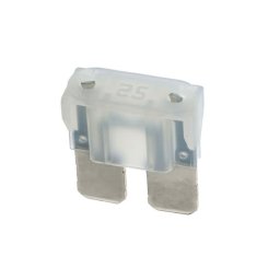 Flatsäkring Maxi Compact 25 A Vit 10 St/frp