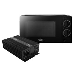 Mikrovågsugn Och Pure Sine Inverter, Utan Hållare