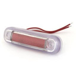 Briodlights Positionslampa Klar Röd, 2x0.75 Mm² 0,5m