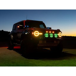 Led Rigid 9" Extraljus Pod Drive Rgbw