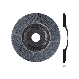Lamellrondell Korn 60 125x13x22,23 Inox