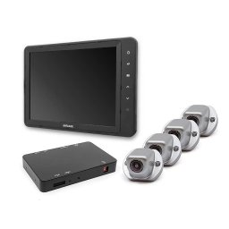 360°hd Kameraövervakningssystem Sats 10" Monitor