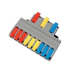 Toppklämma 3+9-pol 2-väg 0.5-4 Mm²