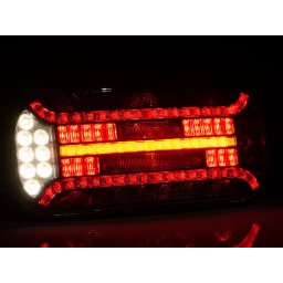 Briodlights Universal Led Baklampa 12-36 V, Höger