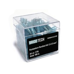 Krympskarv Briodtech Duraseal Blå 1,5-2,5 Mm² 100 St./frp