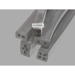 Cellgummilist Epdm 10x10 Mm Svart 100 meter