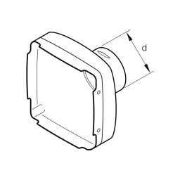 Luftstos Rak 100 Mm Axl3