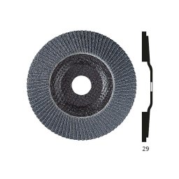 Lamellrondell Korn 40 125x13x22,23 Inox