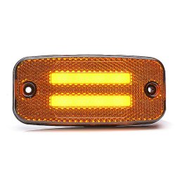 Sidomarkering/blinker Gul Med 2 Linjer 2 M Kabel