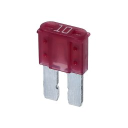 Flatsäkring Micro Ii, 10a, Röd