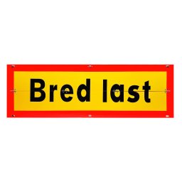 Bred Last Skylt, Vikbar 1200x400x2 Mm