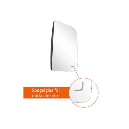 Spegelglas Huvudspegel Höger Volvo Fh/fm Blind Spot Modul