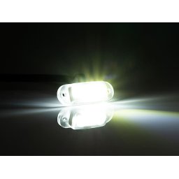 Briodlights Liten Pos Lampa Led 12v, Vit, M Qs150 Kontakt