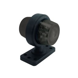 Led Positionsljus 110 Mm Röd/kallvit, E-märkt Black Line