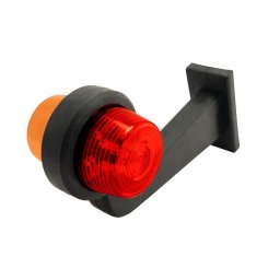 Led Positionsljus 195 Mm Röd/orange