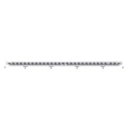 Ozz Xb1 P52" Ledramp Med Pos.ljus Och Dynamisk Reflektor Vit