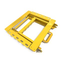 Stege, Gul, 2-stegs Utan Plattform 443x450x75 Mm