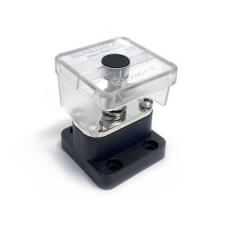 Kopplingsplint, 1 X M8, 50 A, Med Lock + Anslutningsplatta
