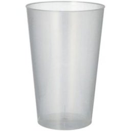 Plastglas Ã¥teranvÃ¤ndbara 40cl 50/fp
