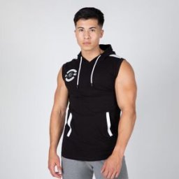 Gorilla Wear Oswego S/l Hooded T-shirt Black 3xl