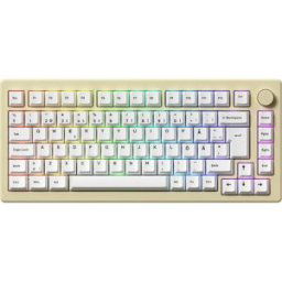 Akko Mod 007b He Tangentbord - Cream White [Cream Yellow Magnetic]
